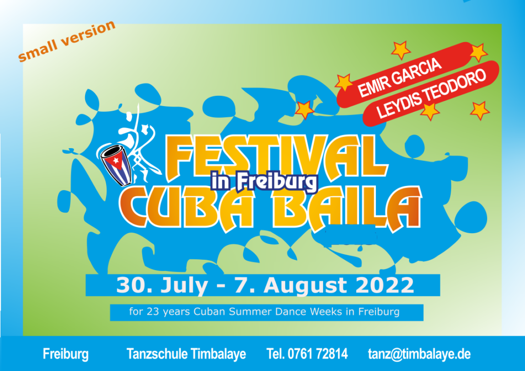 You are currently viewing FESTIVAL CUBA BAILA 2022